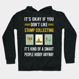 Smart People Hobby Stamp Collecting Stamps Philately Philatelist Hoodie